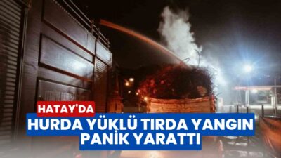 Hatay'ın Belen ilçesinde, Halilbey Mahallesinde