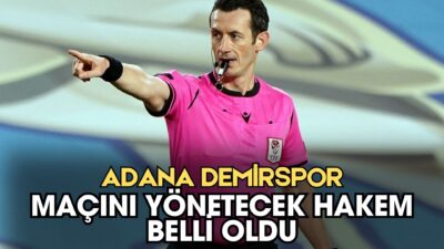 Adana Demirspor'un evinde Sivasspor'u konuk