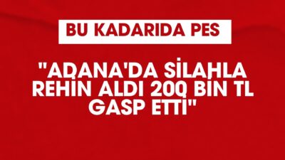Adana'da yaşanan kıraathane soygunu haberi
