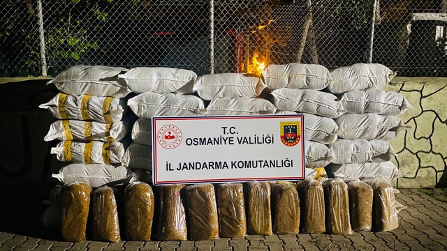 Osmaniye’de 1450 Kilogram Tütün Ele Geçirildi