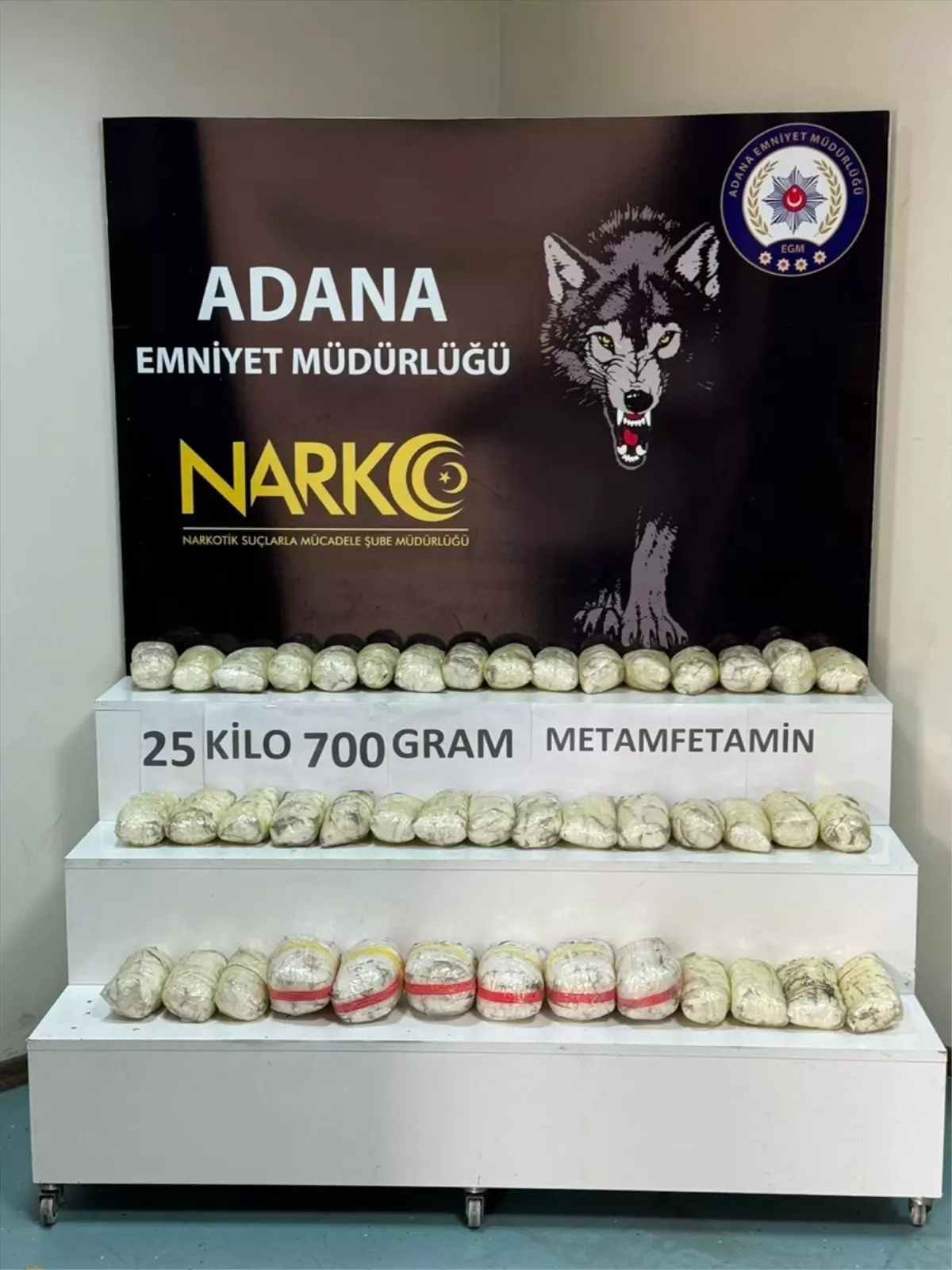 Adana’da Uyuşturucu Operasyonu: 25 Kilo Sentetik Madde Ele Geçirildi