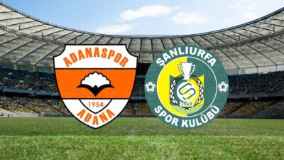 Adanaspor, sahasında Şanlıurfaspor'u konuk ediyor.