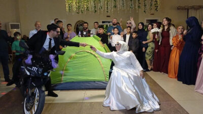 Adana'da motosiklet tutkunu Damat Doğan