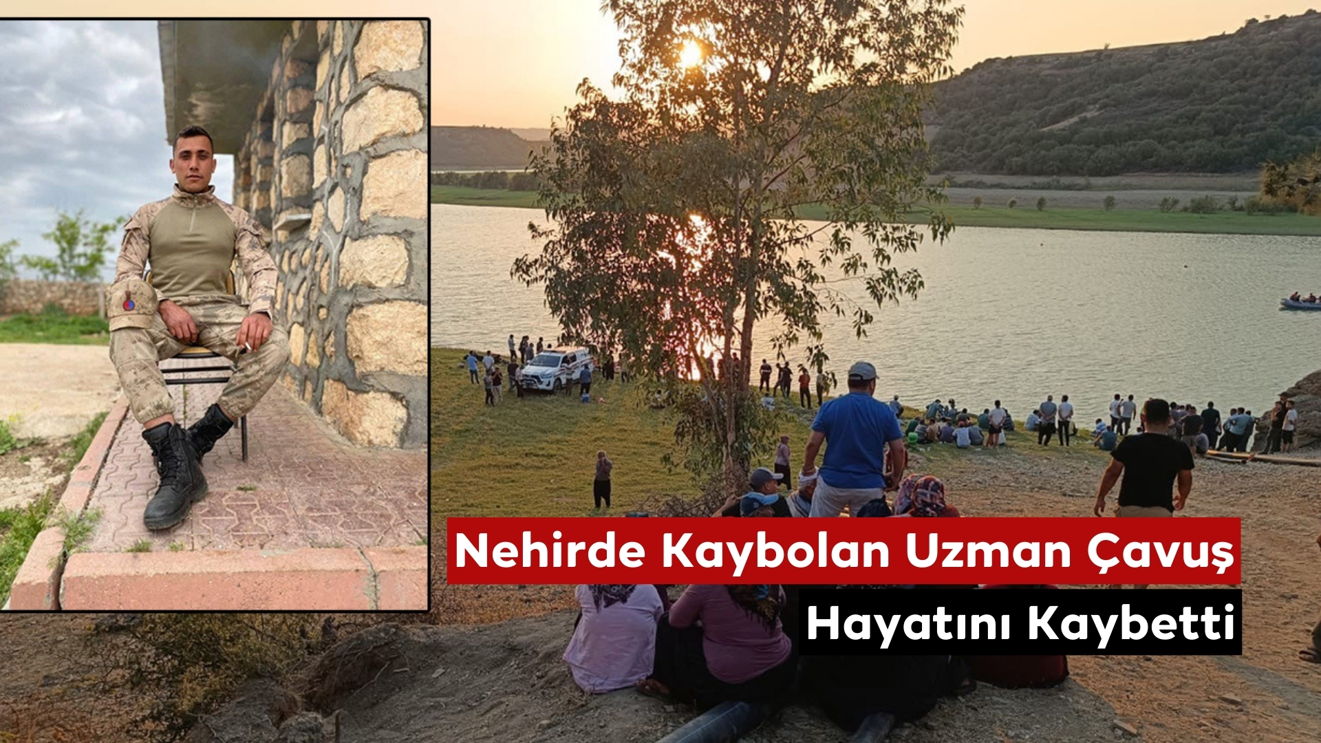 Adana İmamoğlu’nda Acı Son: Nehre Giren Uzman Çavuş Cansız Halde Bulundu